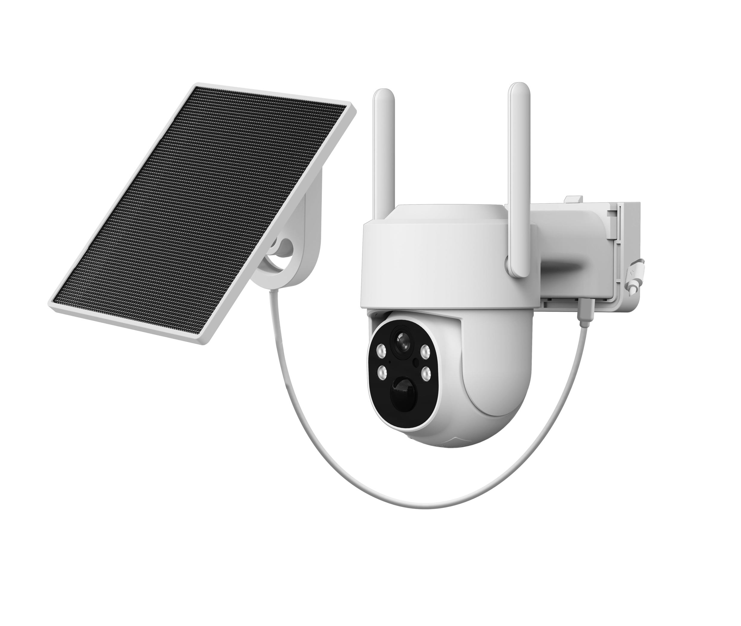 solar&battery power PT camera battery P/T camera - Image 1